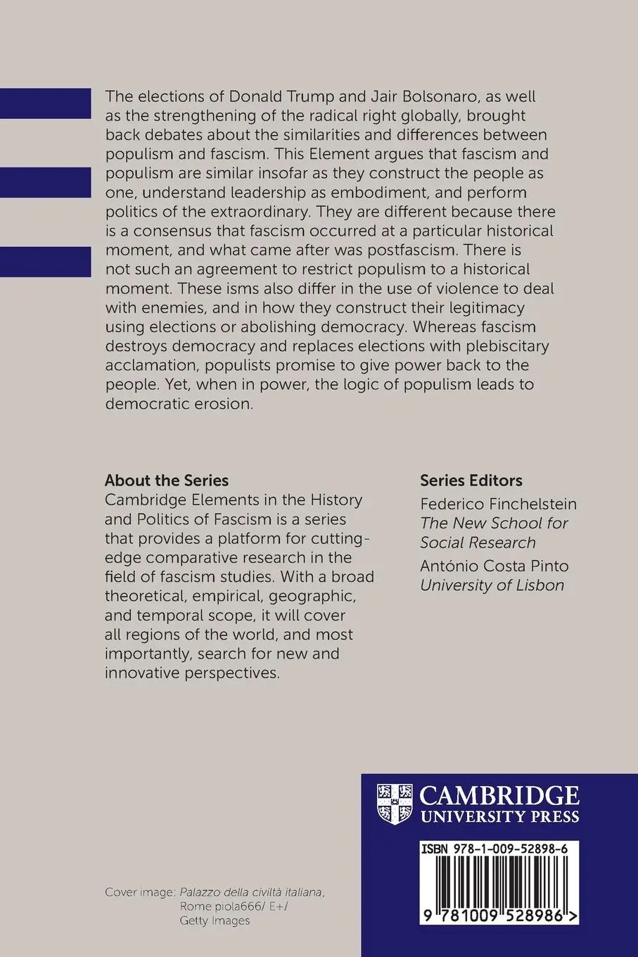 Rückseite: 9781009528986 | Populism and Fascism | Carlos De La Torre | Taschenbuch | Englisch