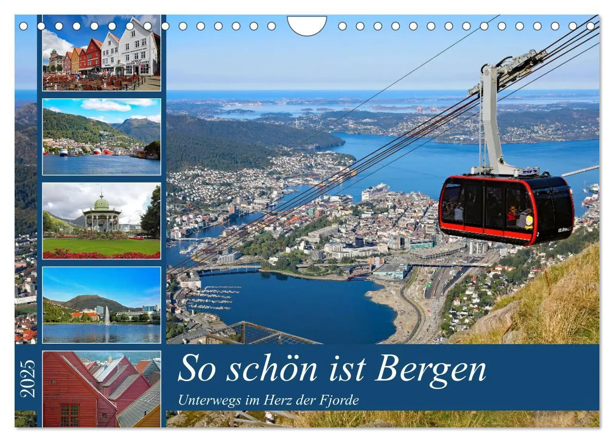 Cover: 9783383938986 | So schön ist Bergen (Wandkalender 2025 DIN A4 quer), CALVENDO...