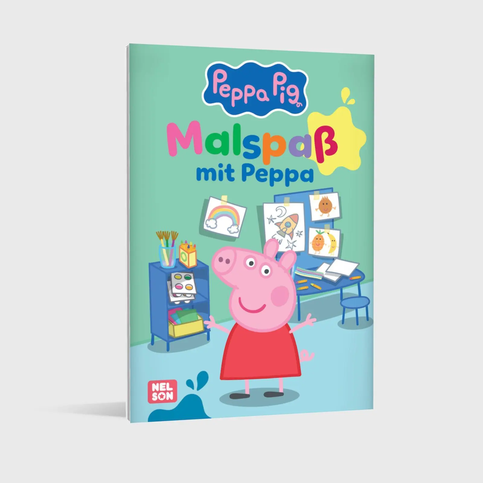 Bild: 9783845128986 | Peppa Wutz Ausmalbilder: Malspaß mit Peppa | Taschenbuch | 128 S.