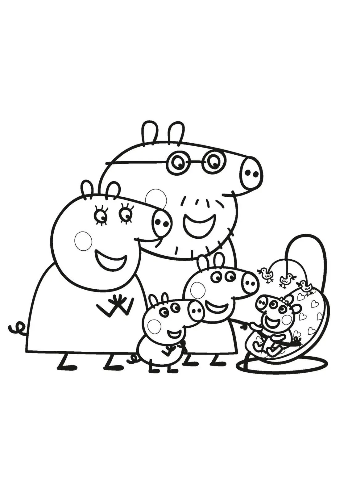 Bild: 9783845128986 | Peppa Wutz Ausmalbilder: Malspaß mit Peppa | Taschenbuch | 128 S.