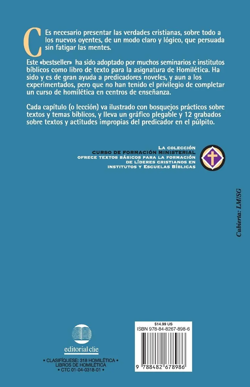 Rückseite: 9788482678986 | El Manual de Homil¿¿tica | Samuel Vila | Taschenbuch | Spanisch | 2013