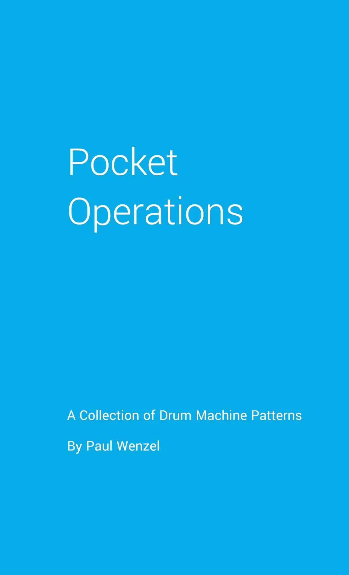 Cover: 9780359849086 | Pocket Operations | Paul Wenzel | Taschenbuch | Englisch | 2019