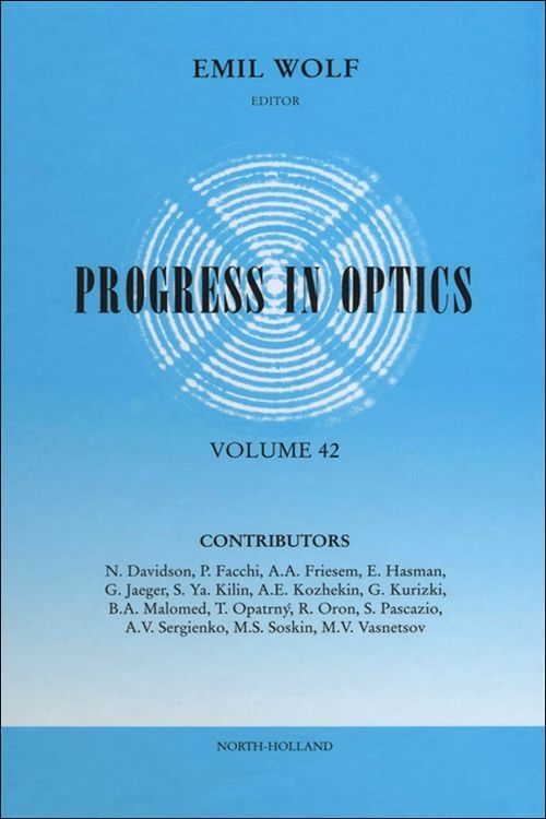 Progress in Optics | Emil Wolf | Buch | Englisch | North Holland | EAN 9780444509086 - Wolf, Emil