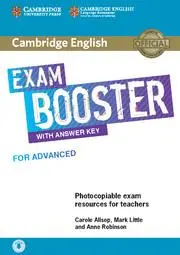 Cover: 9781108349086 | Cambridge English Exam Booster for Advanced with Answer Key with Audio