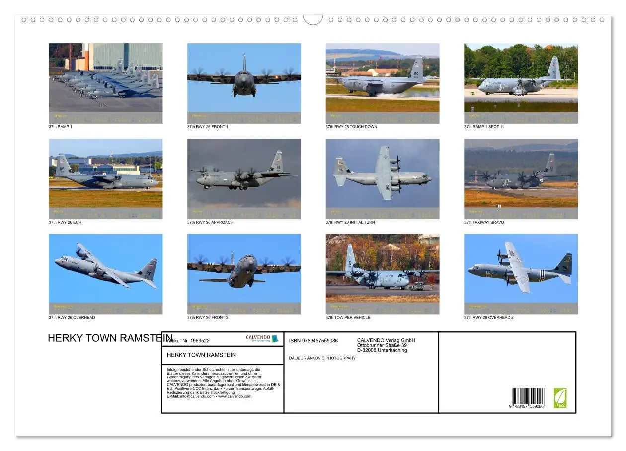 Bild: 9783457559086 | HERKY TOWN RAMSTEIN (Wandkalender 2026 DIN A2 quer), CALVENDO...