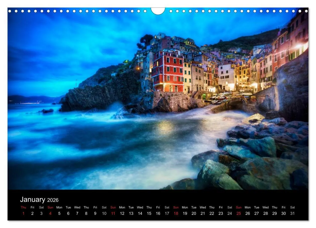 Bild: 9783516579086 | Magical Tuscany and Liguria (Wall Calendar 2026 DIN A3 landscape),...