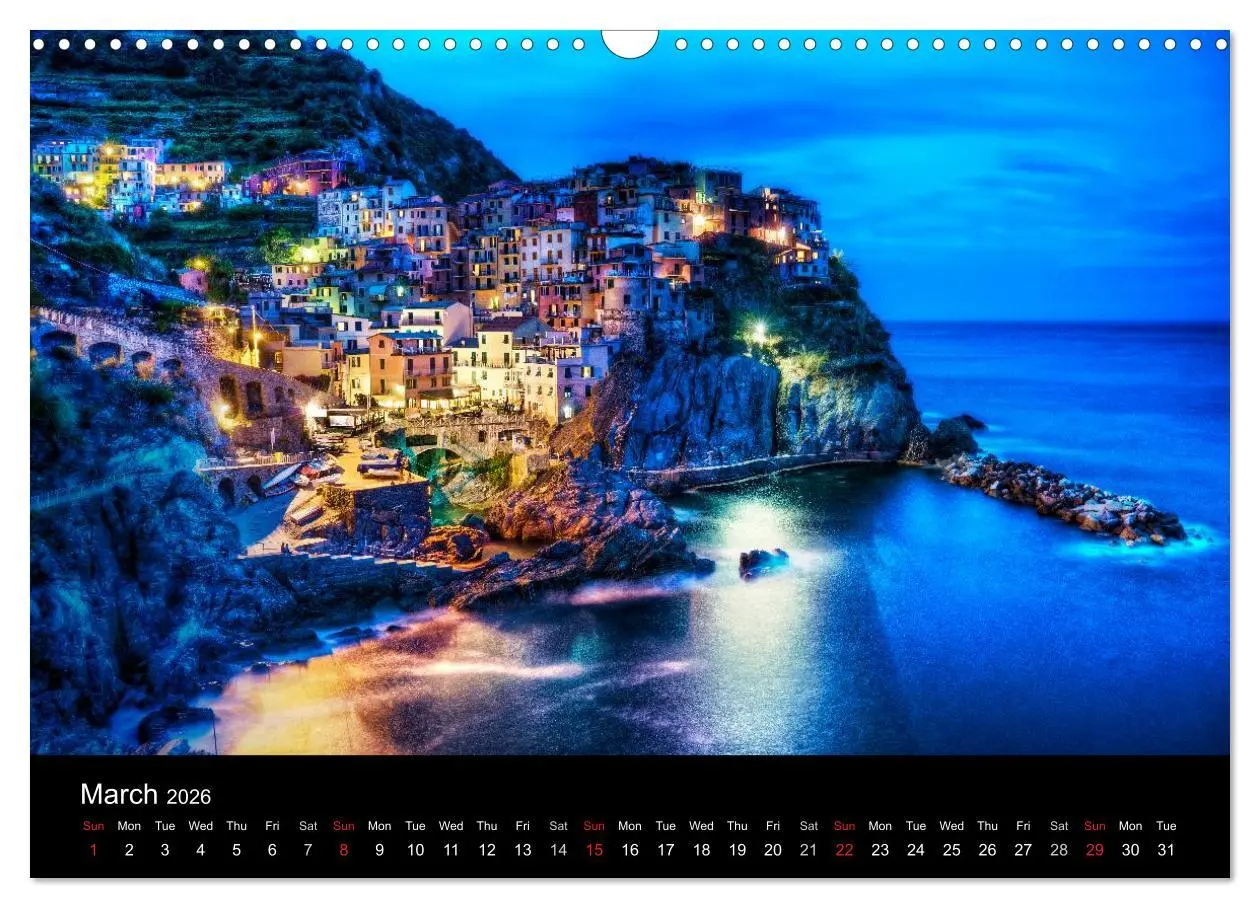 Bild: 9783516579086 | Magical Tuscany and Liguria (Wall Calendar 2026 DIN A3 landscape),...