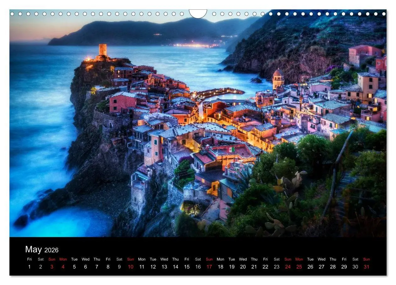 Bild: 9783516579086 | Magical Tuscany and Liguria (Wall Calendar 2026 DIN A3 landscape),...