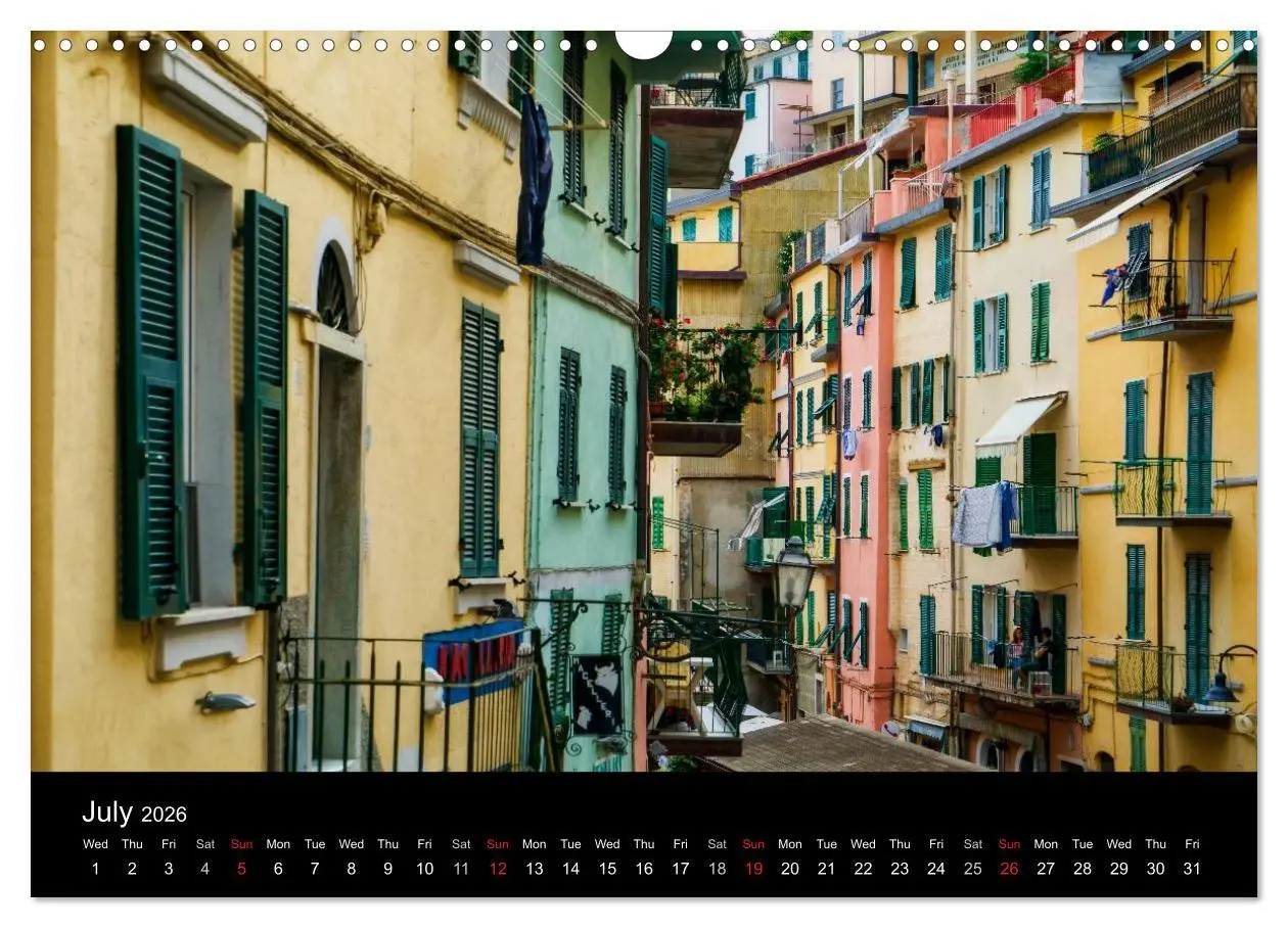 Bild: 9783516579086 | Magical Tuscany and Liguria (Wall Calendar 2026 DIN A3 landscape),...