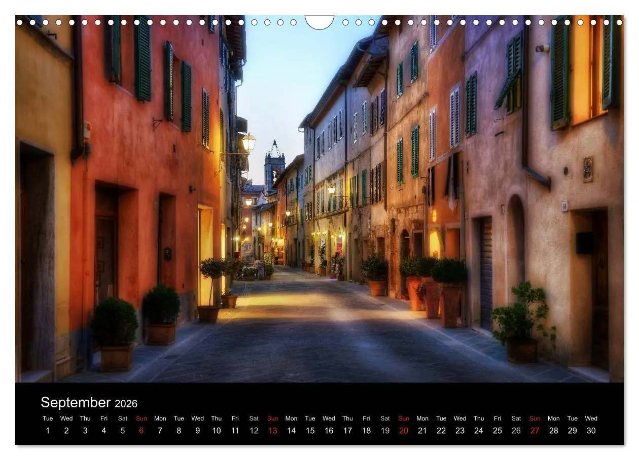 Bild: 9783516579086 | Magical Tuscany and Liguria (Wall Calendar 2026 DIN A3 landscape),...