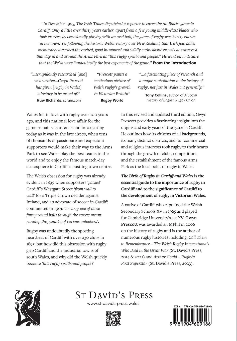 Rückseite: 9781904609186 | 'this rugby spellbound people' | Prescott Gwyn | Taschenbuch | 2024