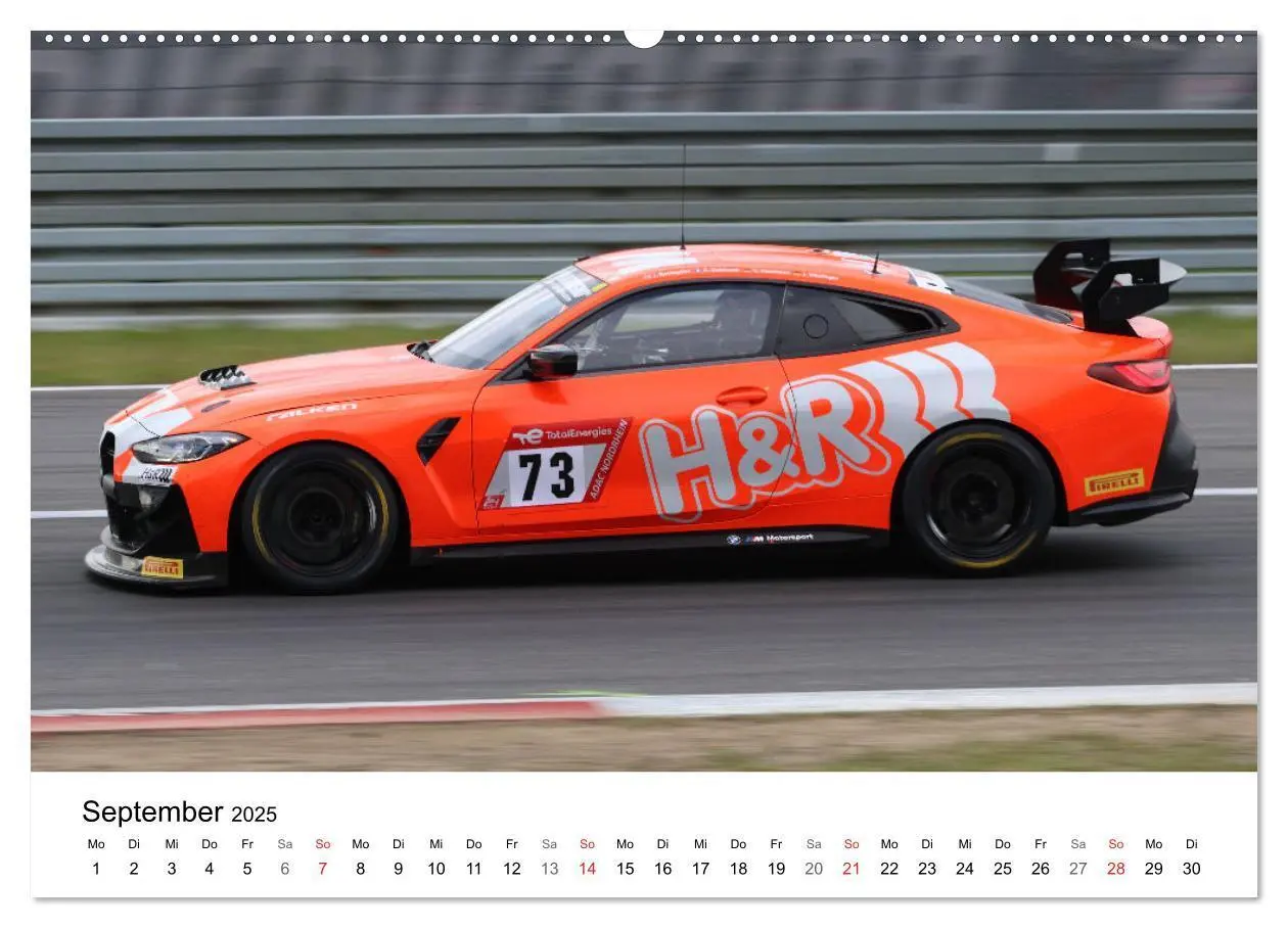 Bild: 9783435839186 | Bayerische Motoren Werke im Motorsport (Wandkalender 2025 DIN A2...