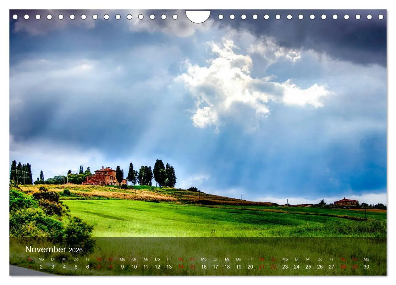 Bild: 9783457859186 | Toskana - spür den Sommer (Wandkalender 2026 DIN A4 quer), CALVENDO...