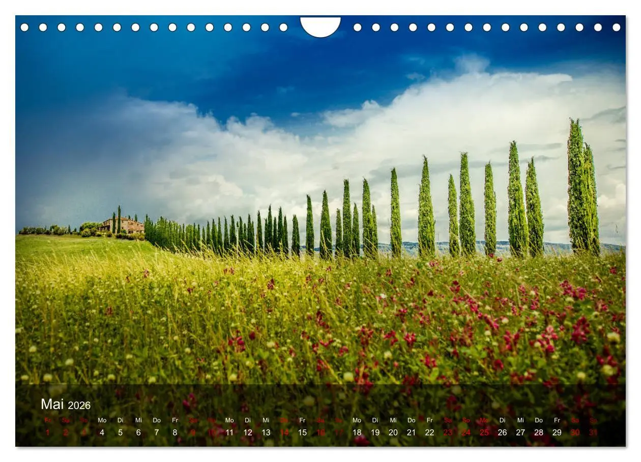 Bild: 9783457859186 | Toskana - spür den Sommer (Wandkalender 2026 DIN A4 quer), CALVENDO...