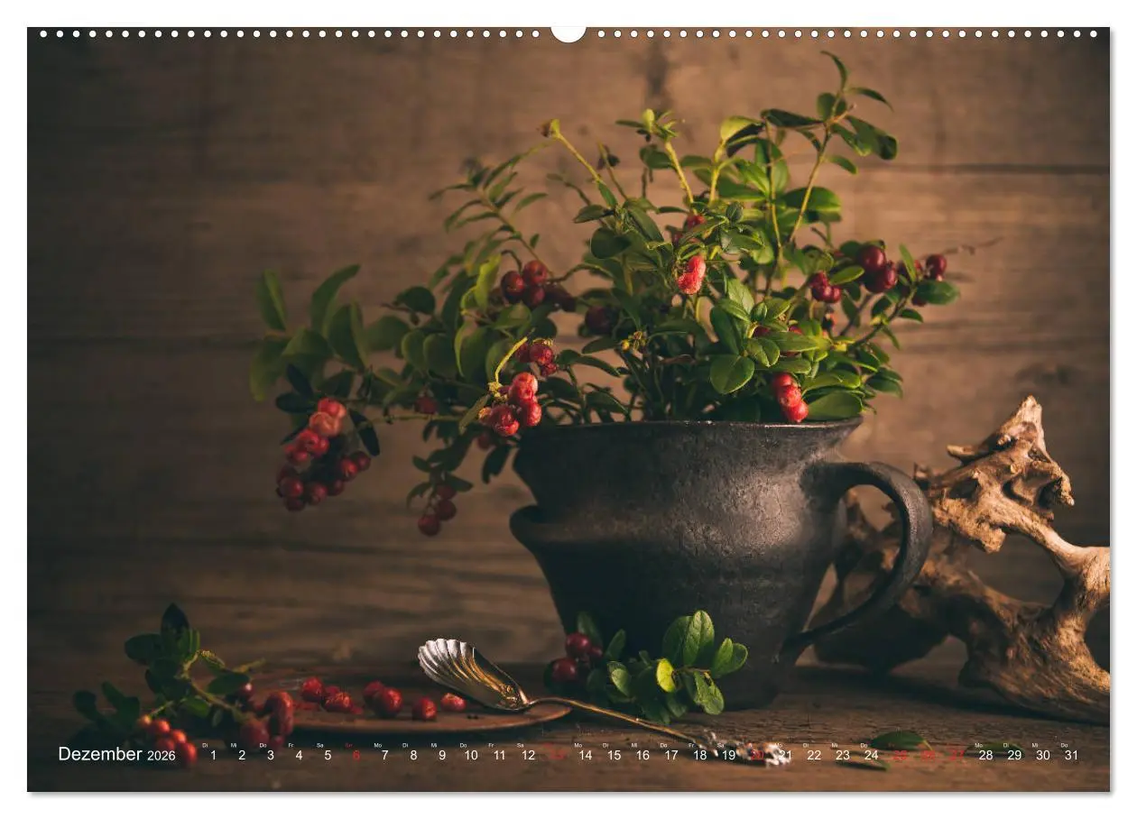Bild: 9783457929186 | Beeren und Co. Stillleben (Wandkalender 2026 DIN A2 quer), CALVENDO...