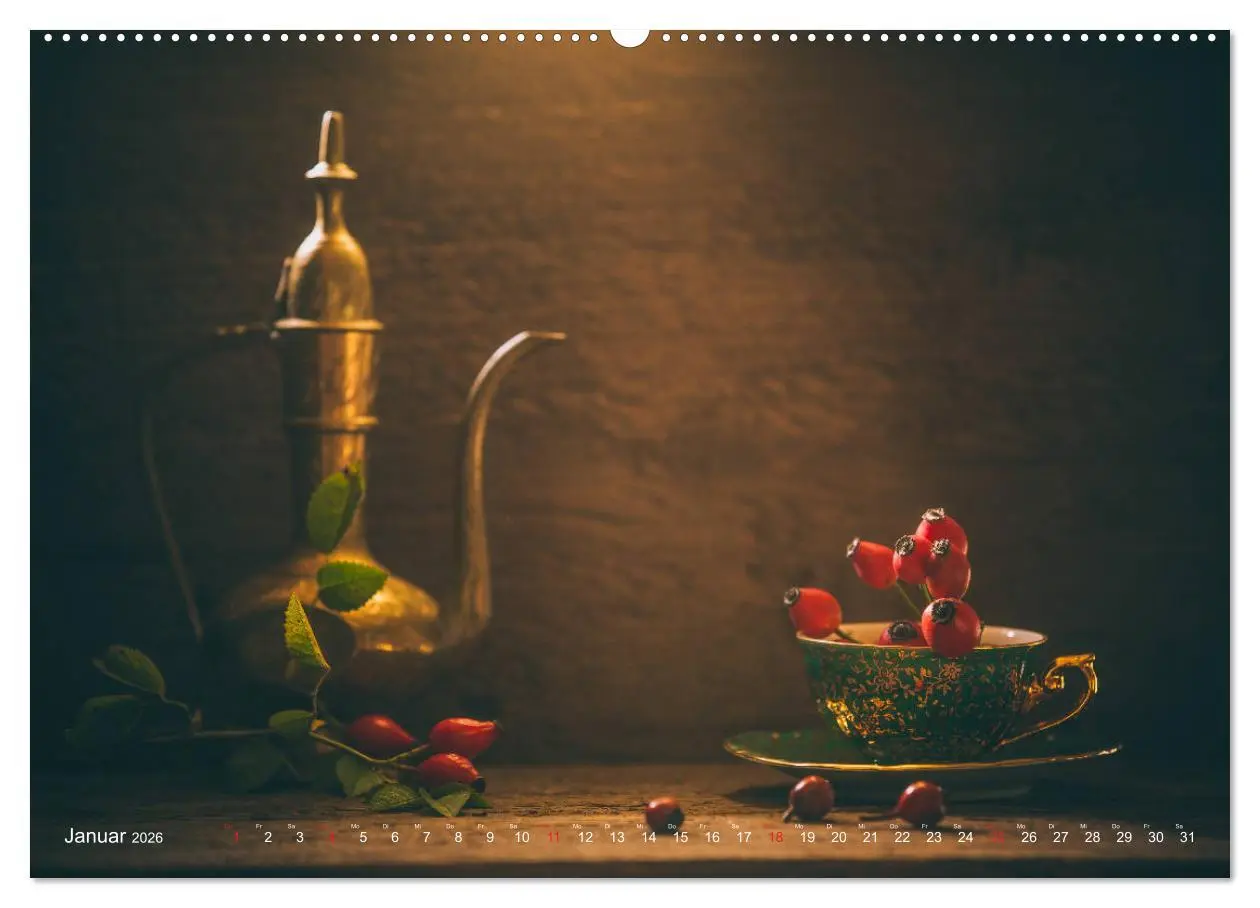Bild: 9783457929186 | Beeren und Co. Stillleben (Wandkalender 2026 DIN A2 quer), CALVENDO...