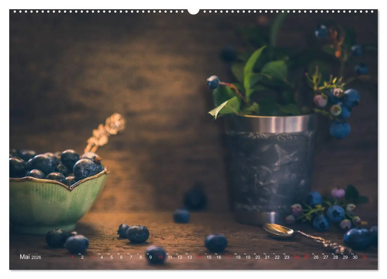Bild: 9783457929186 | Beeren und Co. Stillleben (Wandkalender 2026 DIN A2 quer), CALVENDO...