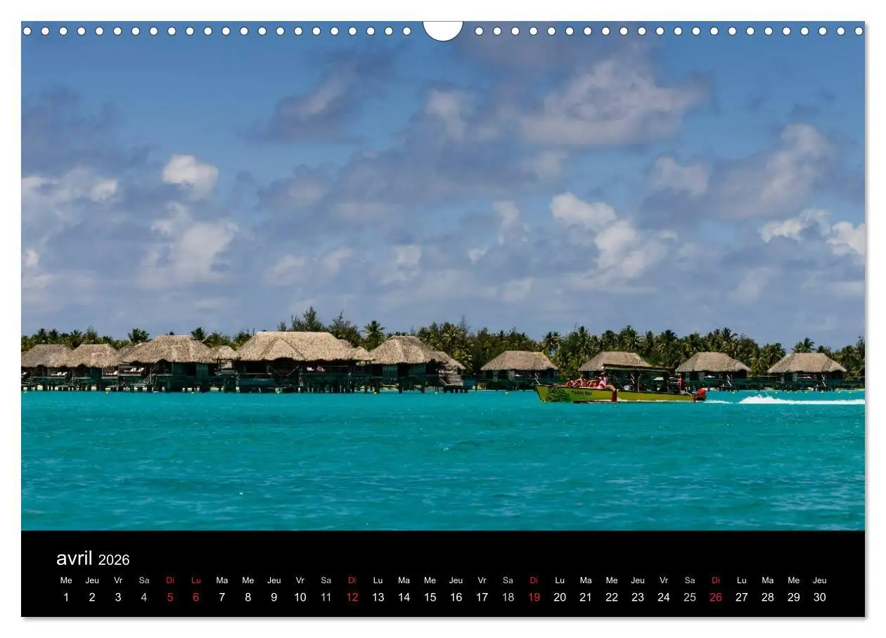 Bild: 9783516569186 | Polynésie française - Magie des îles (Calendrier mural 2026 DIN A3...