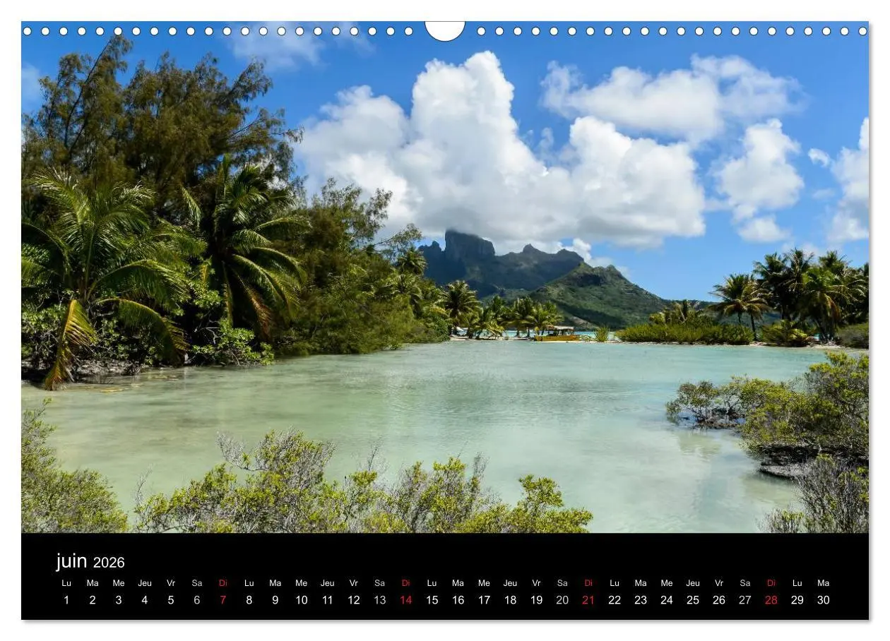 Bild: 9783516569186 | Polynésie française - Magie des îles (Calendrier mural 2026 DIN A3...