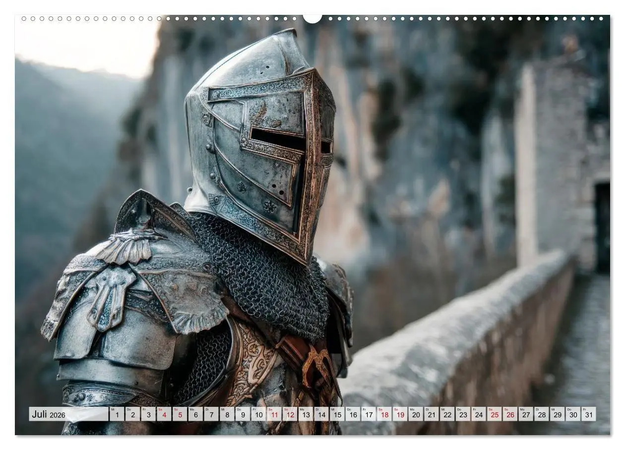 Bild: 9783516709186 | Ritter - Legenden aus Stahl und Ehre (Wandkalender 2026 DIN A2...