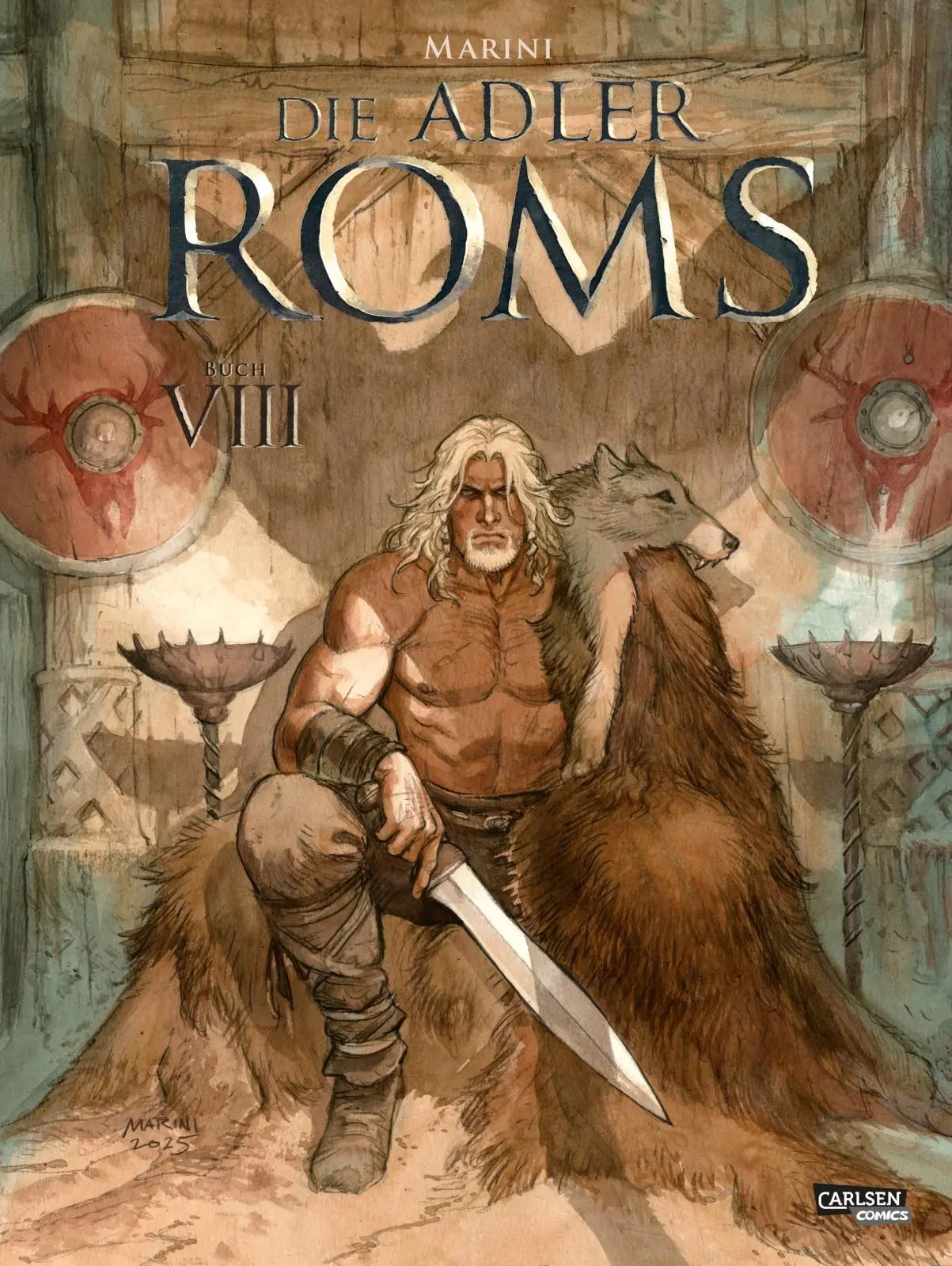 Cover: 9783551809186 | Die Adler Roms (Hardcover) 8: Buch VIII | Enrico Marini | Buch | 64 S.