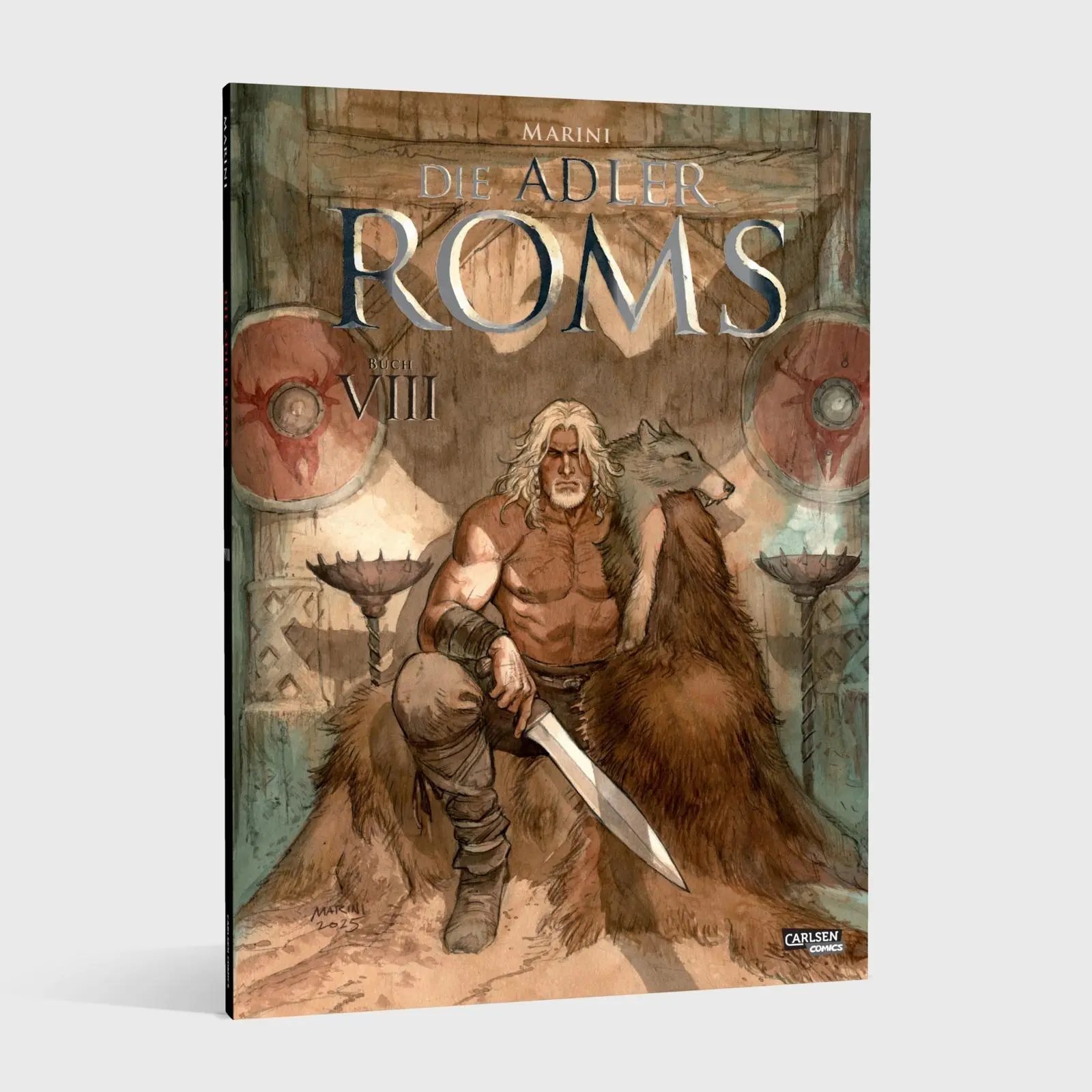 Bild: 9783551809186 | Die Adler Roms (Hardcover) 8: Buch VIII | Enrico Marini | Buch | 64 S.