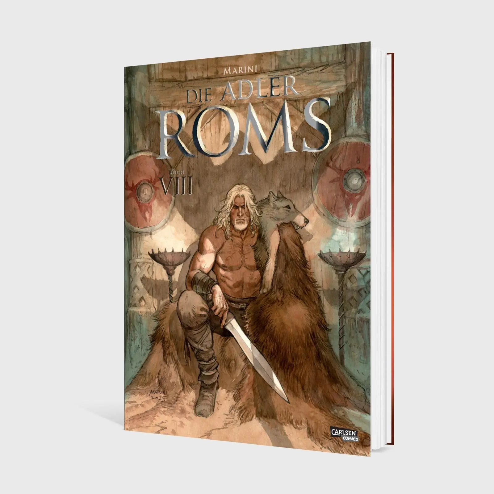 Bild: 9783551809186 | Die Adler Roms (Hardcover) 8: Buch VIII | Enrico Marini | Buch | 64 S.