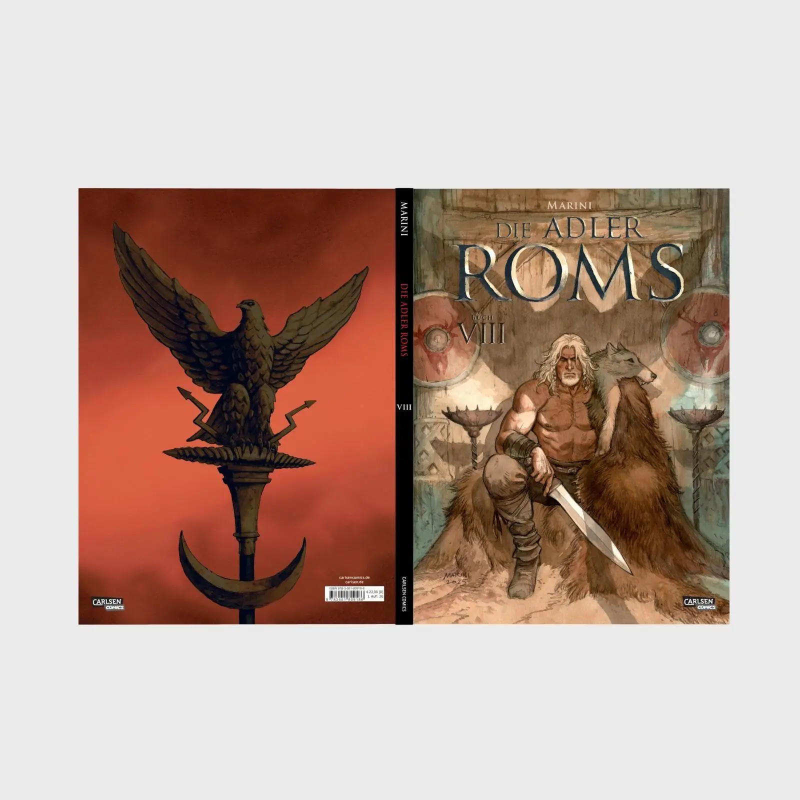 Bild: 9783551809186 | Die Adler Roms (Hardcover) 8: Buch VIII | Enrico Marini | Buch | 64 S.