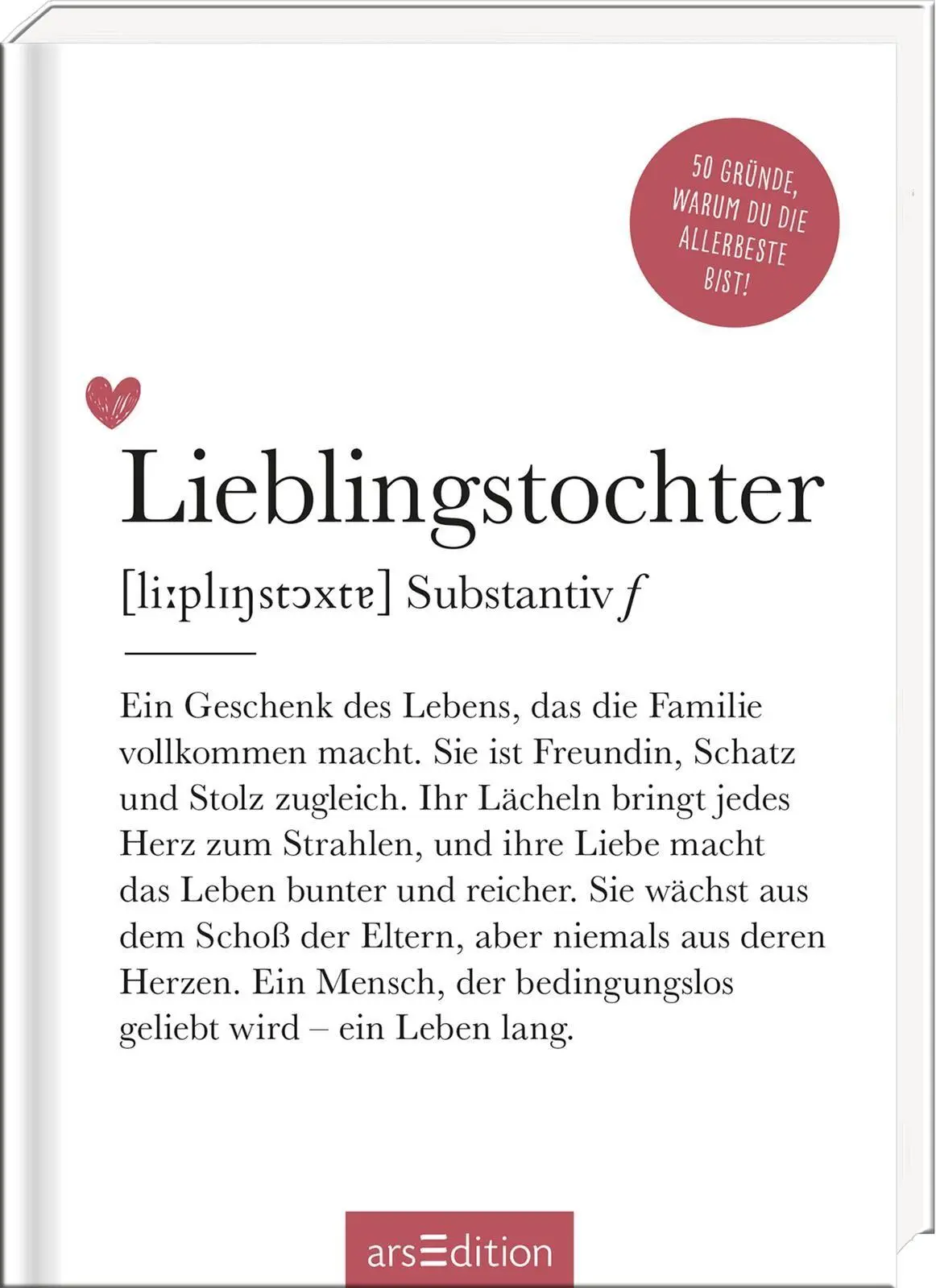 Cover: 9783845869186 | Lieblingstochter (Substantiv, f) | Buch | 48 S. | Deutsch | 2026