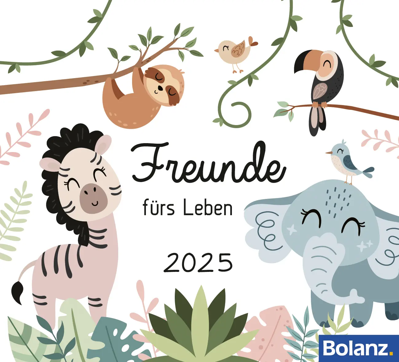 Cover: 9783866039186 | Freunde fürs Leben 2025 | Minikalender für Kinder | Sonstiges | 2025