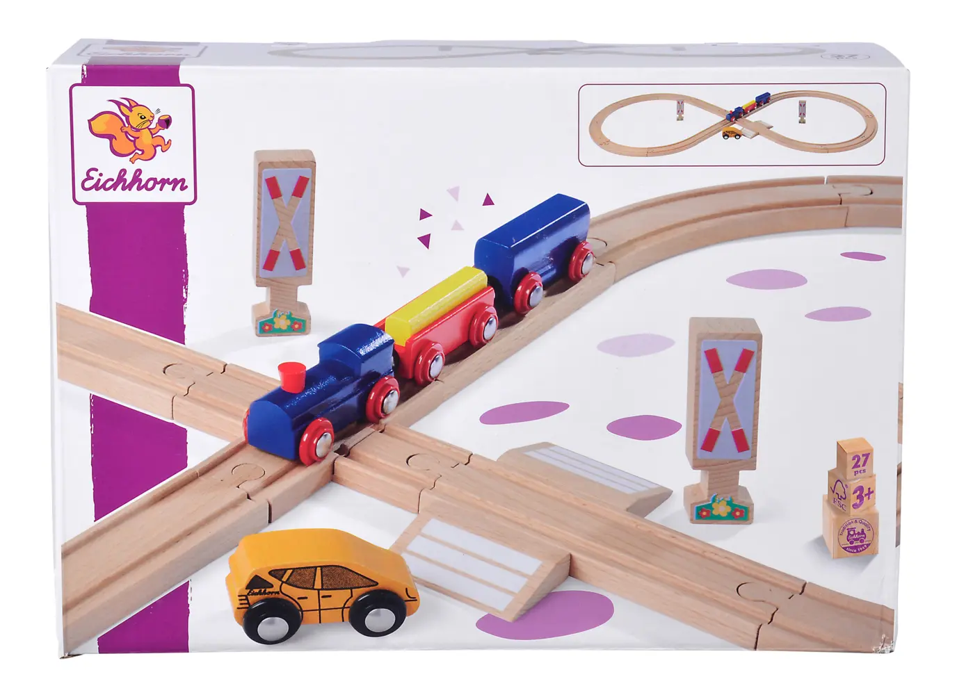 Bild: 4003046009286 | Eichhorn Bahn, Achterbahn | Karton | 100006202 | 2022 | Simba Toys