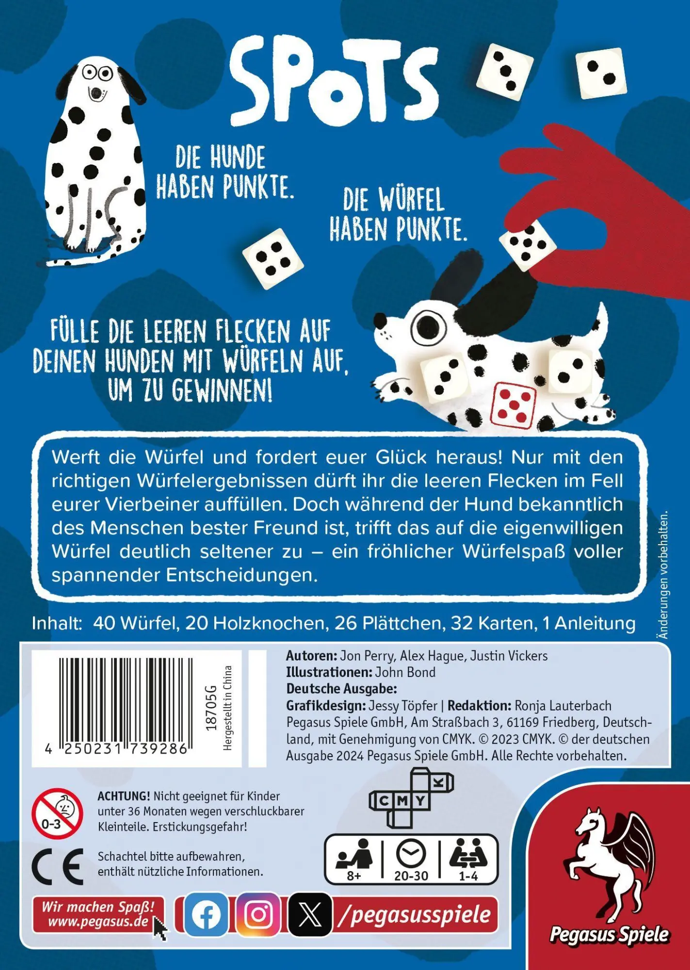 Bild: 4250231739286 | Spots | Jon Perry | Spiel | 18705G | Deutsch | 2024