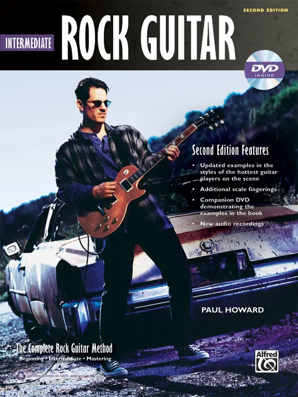 Cover: 9780739089286 | Complete Rock Guitar Method: Intermediate Rock Guitar, m. 1 Audio-DVD