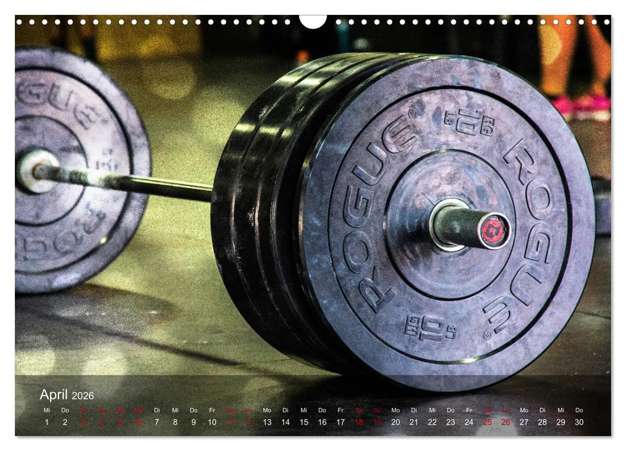 Bild: 9783457609286 | Kraftsport (Wandkalender 2026 DIN A3 quer), CALVENDO Monatskalender