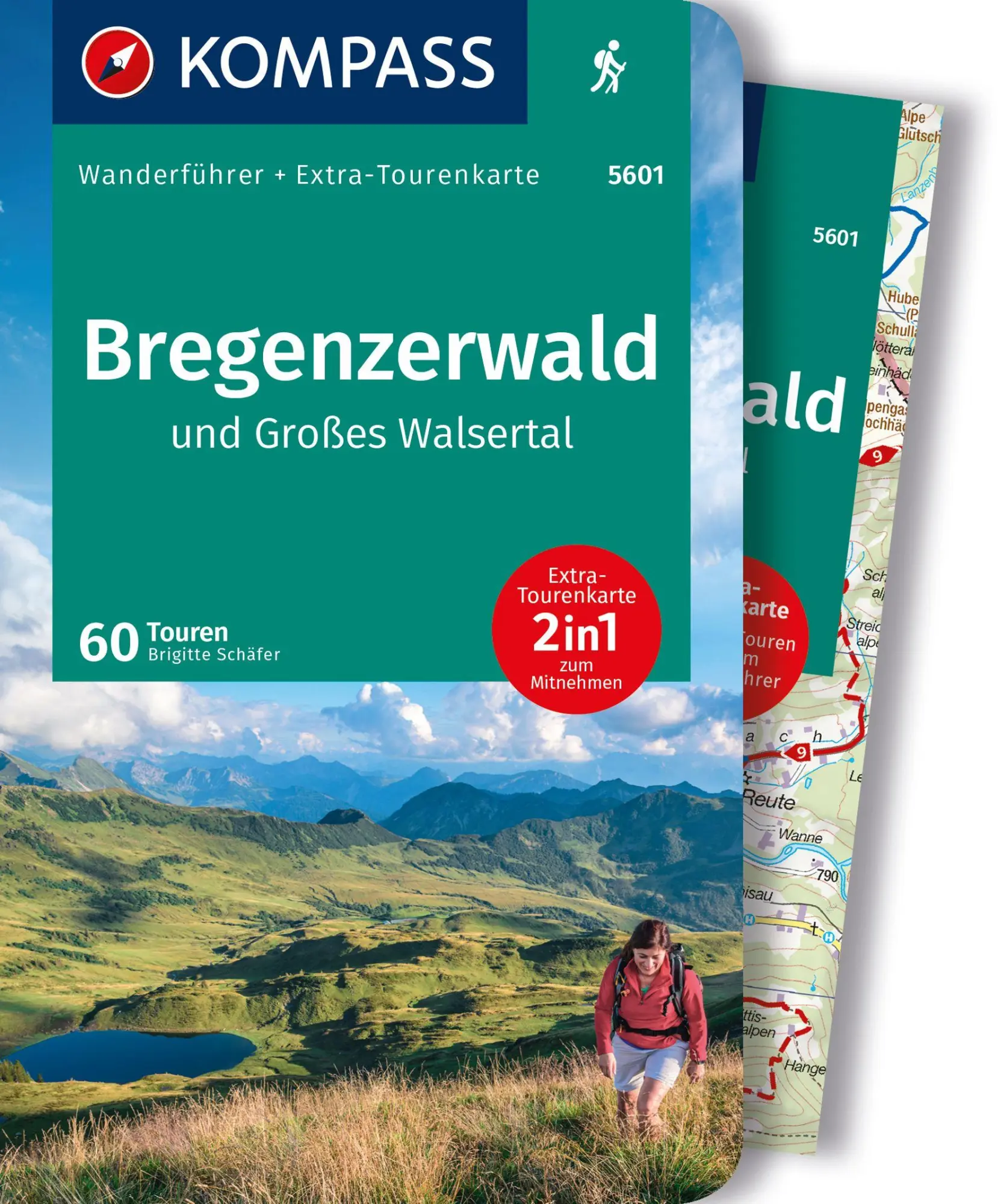 Cover: 9783991219286 | KOMPASS Wanderführer Bregenzerwald und Großes Walsertal, 60 Touren...