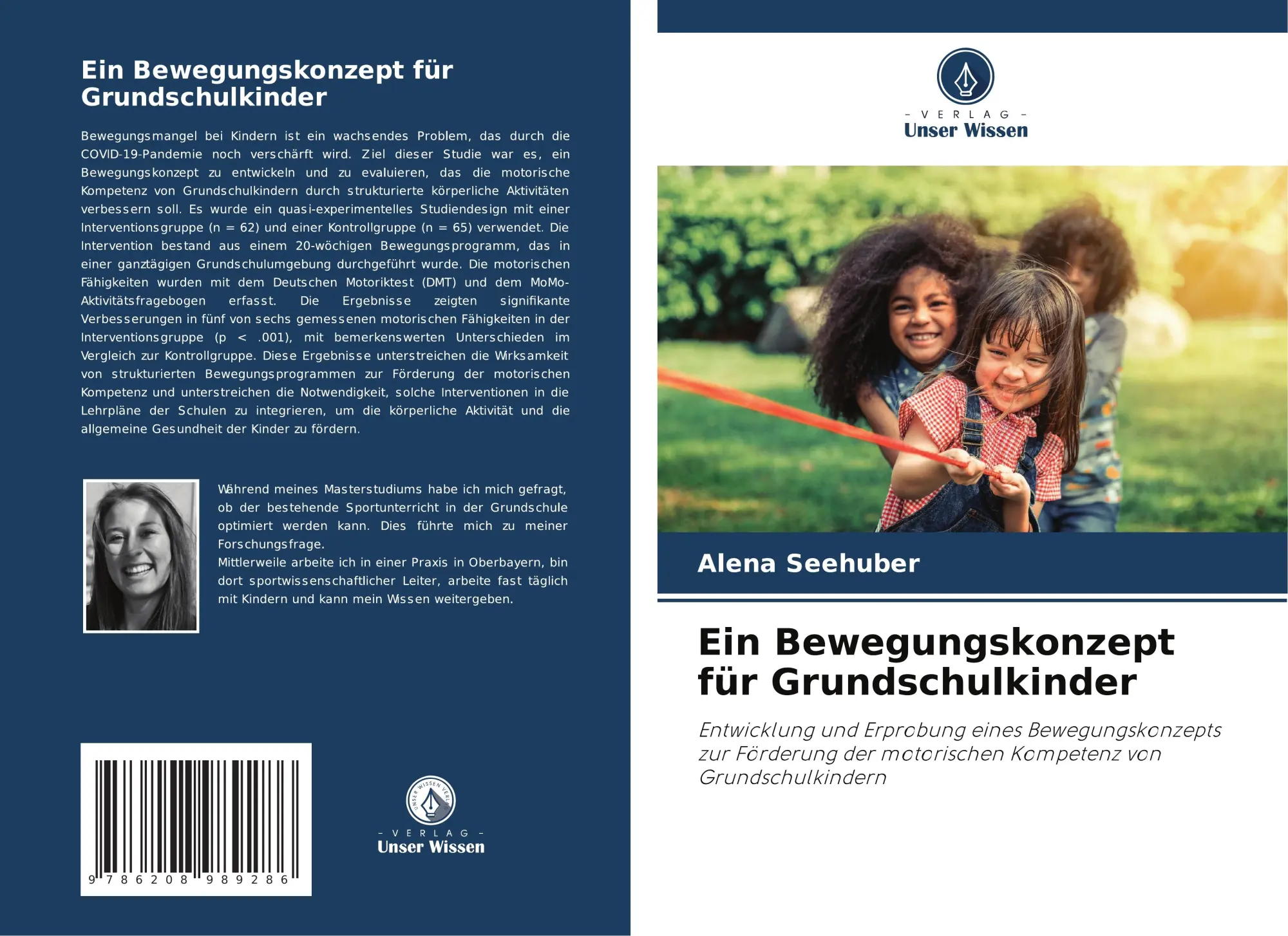Cover: 9786208989286 | Ein Bewegungskonzept für Grundschulkinder | Alena Seehuber | Buch
