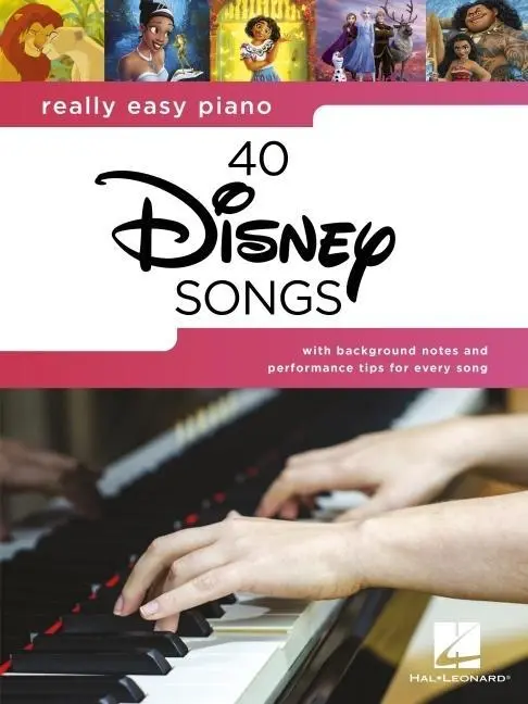 Cover: 196288069386 | Really Easy Piano: 40 Disney Songs - Songbook with Lyrics | Buch