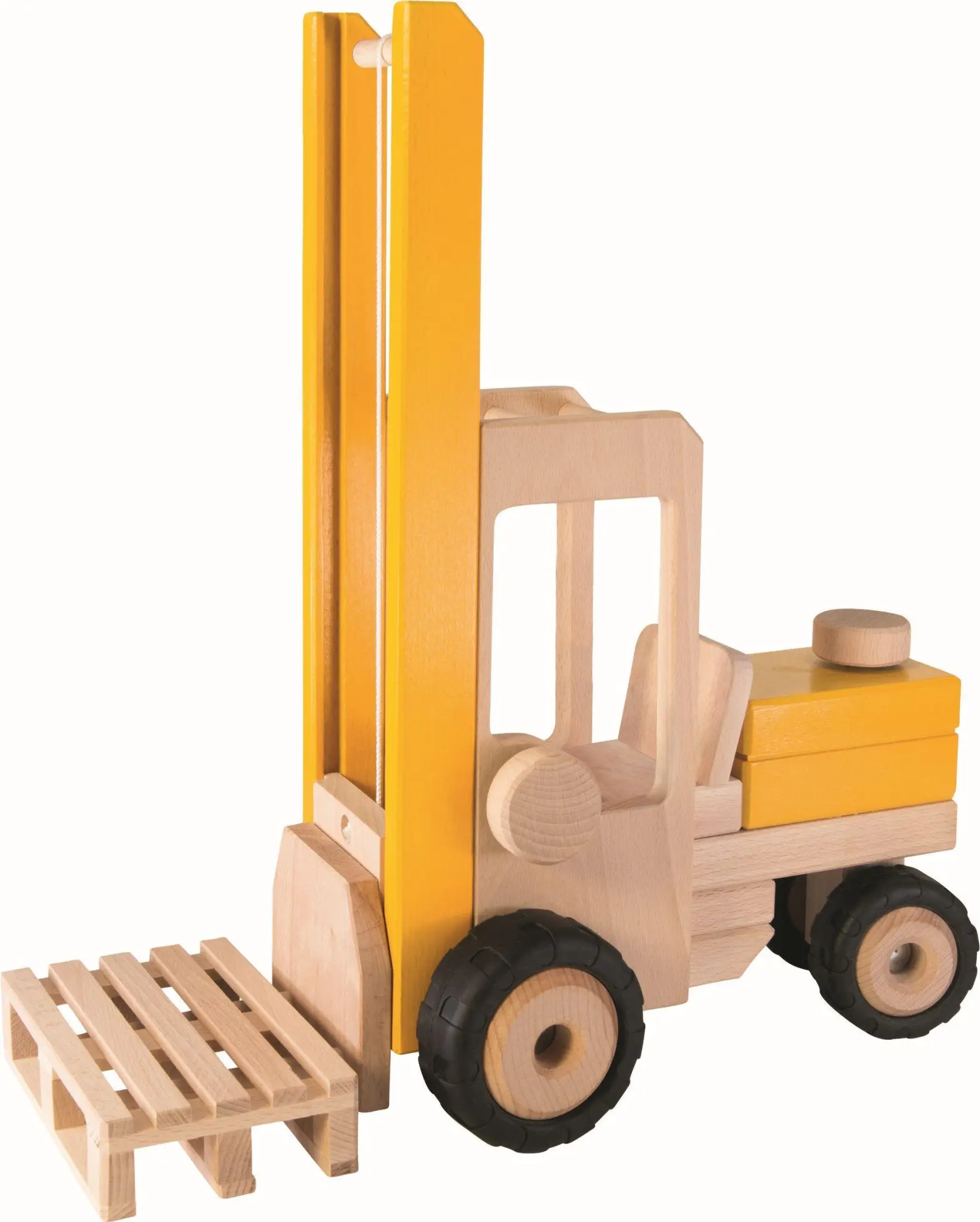 Cover: 4013594559386 | Gabelstapler | 36 x 17,5 x 39 cm, Holz, 1 Palette, per Stück | 55938