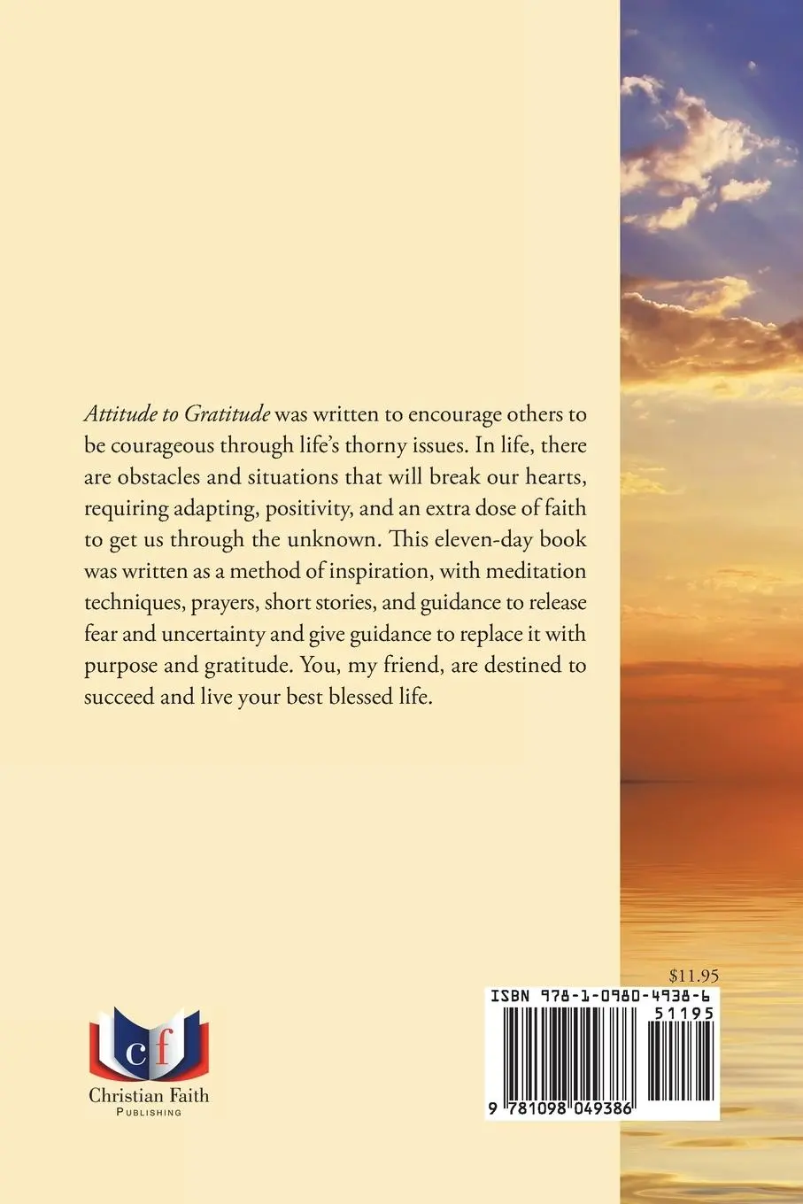Rückseite: 9781098049386 | Attitude to Gratitude | Tiffany Nelson | Taschenbuch | Englisch | 2020