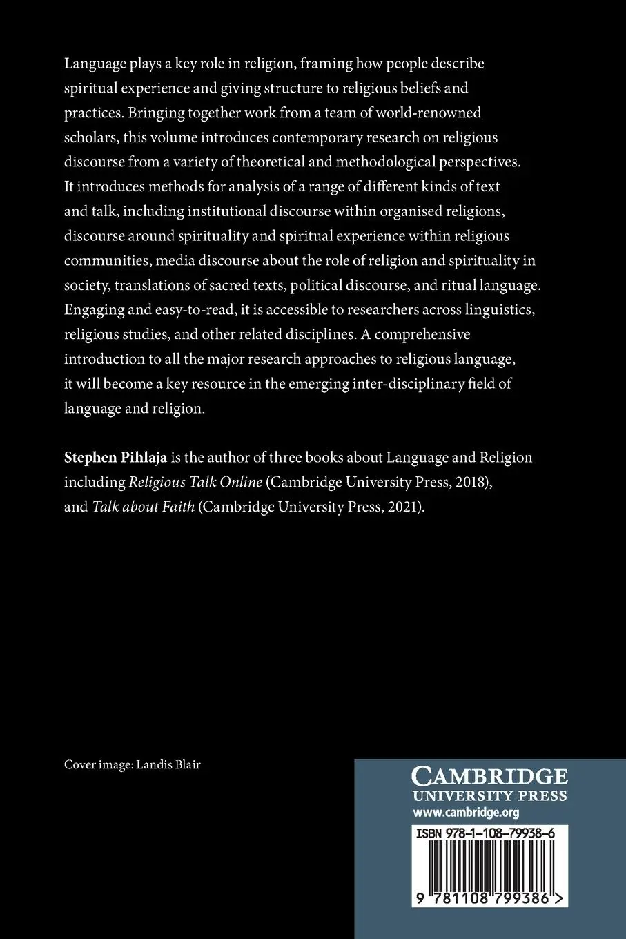 Rückseite: 9781108799386 | Analysing Religious Discourse | Stephen Pihlaja | Taschenbuch | 2025