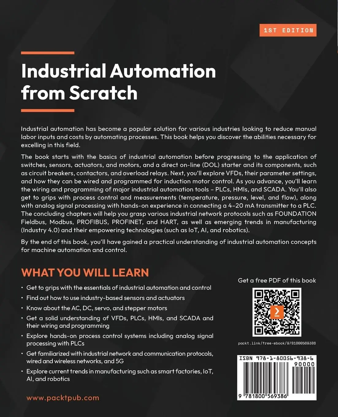 Rückseite: 9781800569386 | Industrial Automation from Scratch | Olushola Akande | Taschenbuch