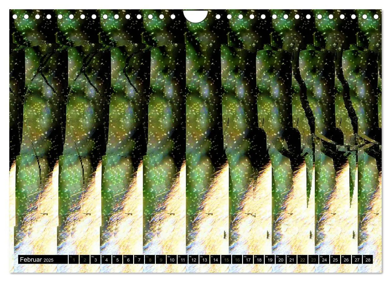 Bild: 9783435129386 | Magische Bilder - 3D Stereogramme (Wandkalender 2025 DIN A4 quer),...