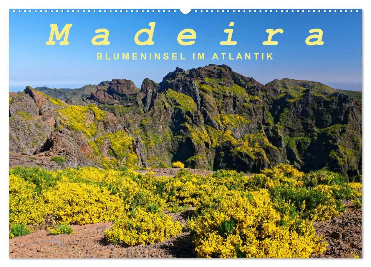 Cover: 9783457769386 | Madeira Blumeninsel im Atlantik (Wandkalender 2026 DIN A2 quer),...