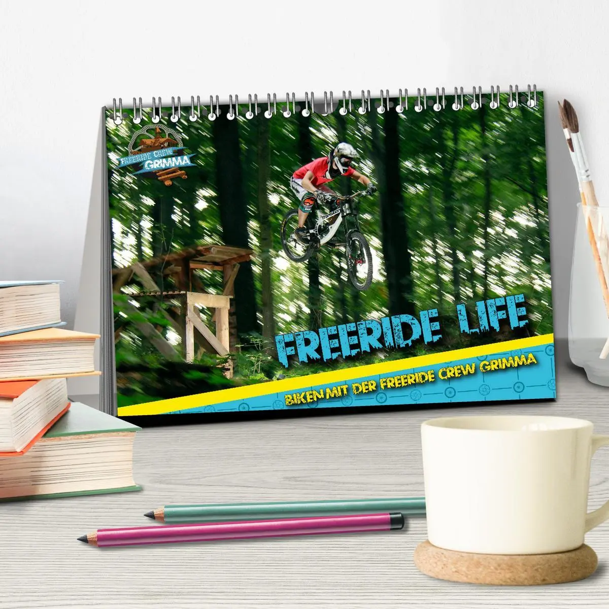 Bild: 9783457839386 | Freeride Life (Tischkalender 2026 DIN A5 quer), CALVENDO...