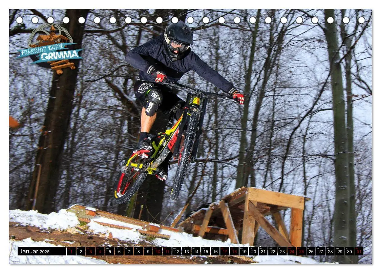 Bild: 9783457839386 | Freeride Life (Tischkalender 2026 DIN A5 quer), CALVENDO...