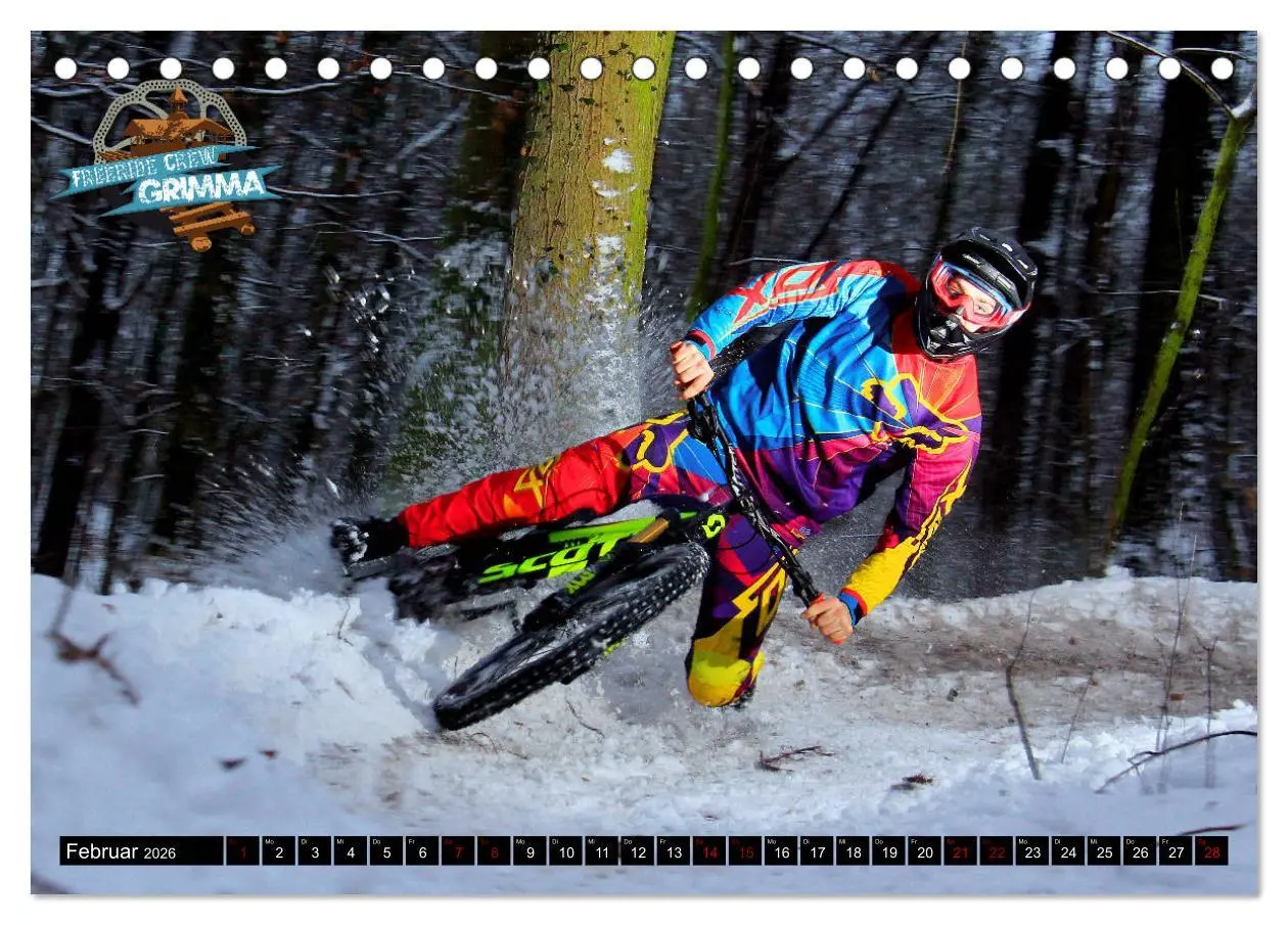 Bild: 9783457839386 | Freeride Life (Tischkalender 2026 DIN A5 quer), CALVENDO...