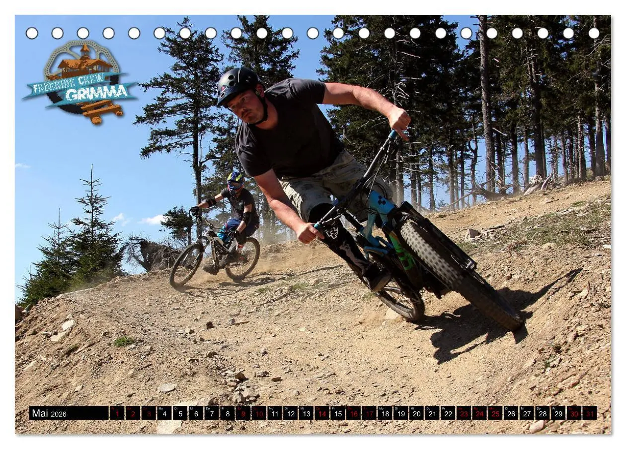 Bild: 9783457839386 | Freeride Life (Tischkalender 2026 DIN A5 quer), CALVENDO...