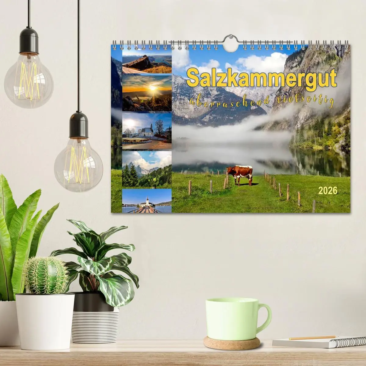 Bild: 9783457909386 | Salzkammergut, überraschend vielseitig (Wandkalender 2026 DIN A4...