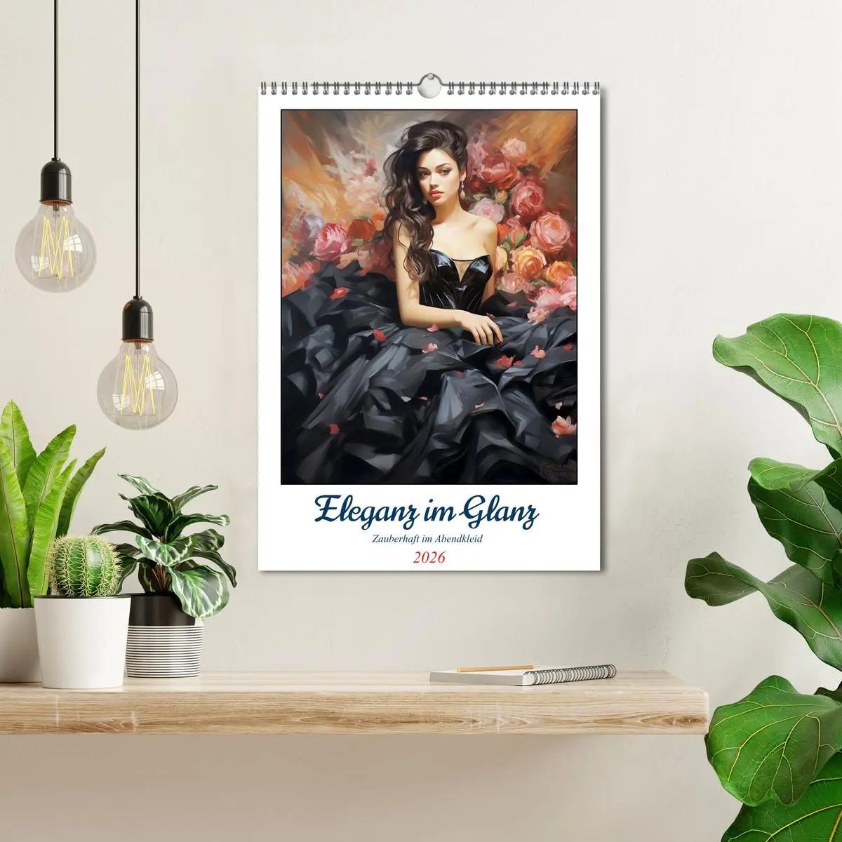 Bild: 9783516309386 | Eleganz im Glanz. Zauberhaft im Abendkleid (Wandkalender 2026 DIN...