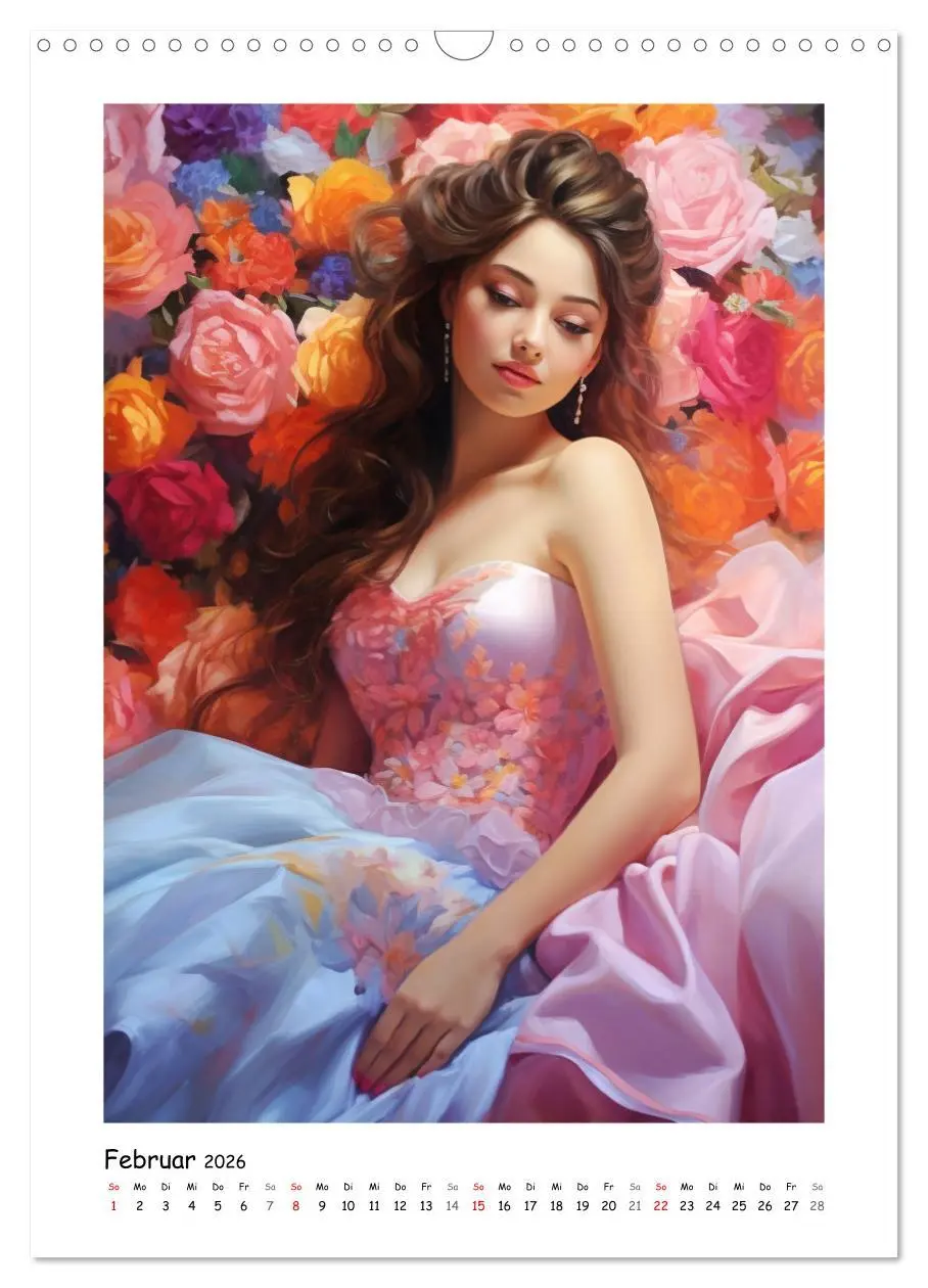 Bild: 9783516309386 | Eleganz im Glanz. Zauberhaft im Abendkleid (Wandkalender 2026 DIN...